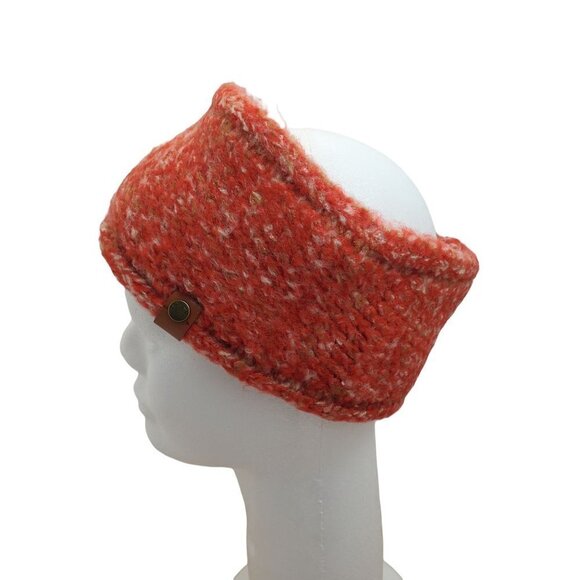 Frye and Co. Space Dyed Knit Headband Color Scarlet - Picture 2 of 8